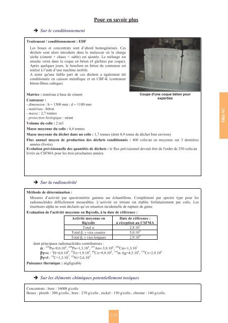 Catalogue descriptif des familles de dÃ©chets radioactifs ... - Andra