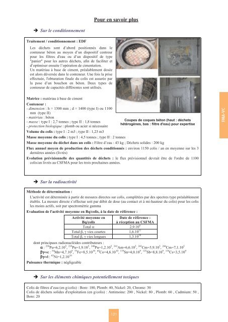 Catalogue descriptif des familles de dÃ©chets radioactifs ... - Andra