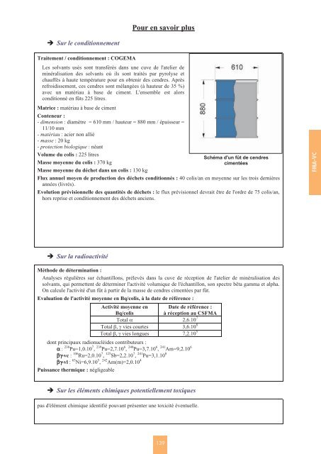 Catalogue descriptif des familles de dÃ©chets radioactifs ... - Andra