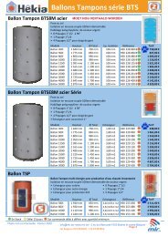 Ballon Tampon BTI8P Inox - MIR