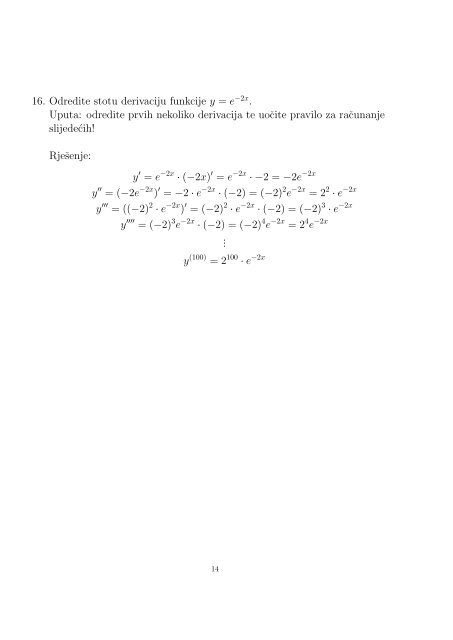 RIJEÃ…Â ENI ZADACI IZ MATEMATIKE