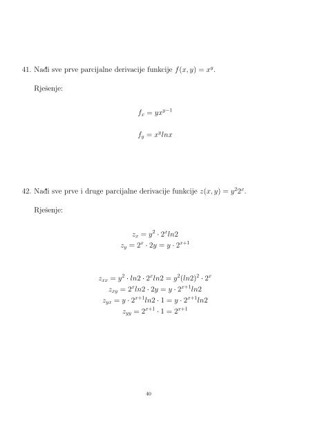 RIJEÃ…Â ENI ZADACI IZ MATEMATIKE