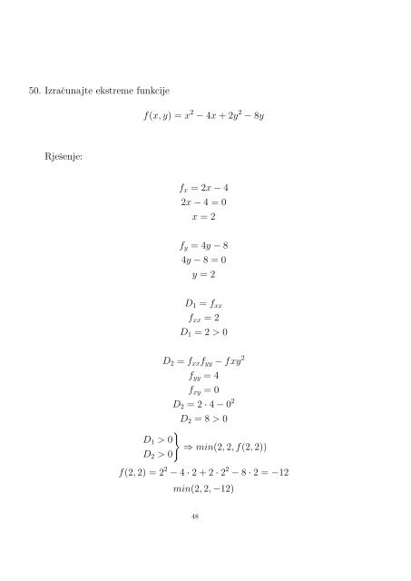 RIJEÃ…Â ENI ZADACI IZ MATEMATIKE