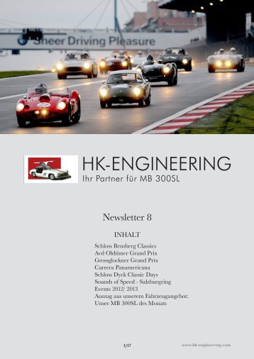 Newsletter 08/2012 - HK-ENGINEERING