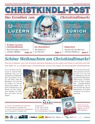 Schöne Weihnachten am Christkindlimarkt!