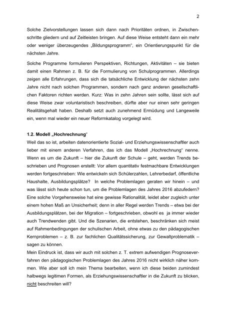 Vortrag Prof. Dr. Klaus-Jürgen Tillmann