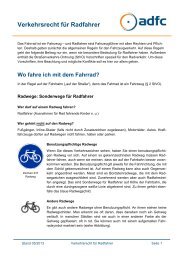 Download Verkehrsrecht fÃ¼r Radfahrer - Dahme-Radweg