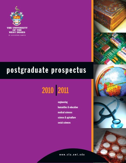 postgraduate prospectus - The University of the West Indies, St ...