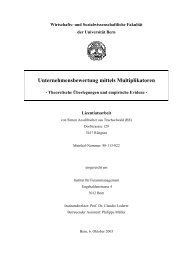 Executive Summary (pdf, 489KB) - Institut für Finanzmanagement ...