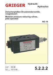 Katalog Druckminderventil vorgesteuert NG10 - Hydrobar Hydraulik ...