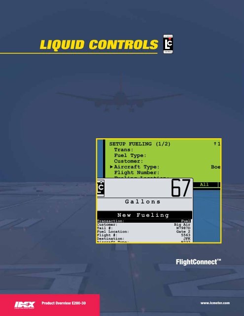 Flight Connect Brochure - Liquid Controls