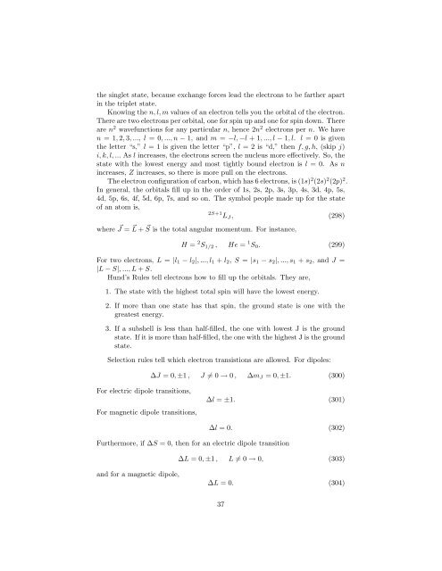 Notes for the Physics GRE - Harvard University Department of Physics