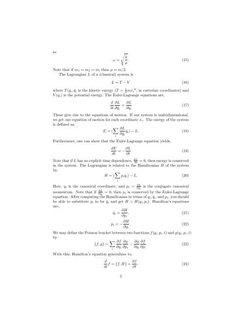 Notes for the Physics GRE - Harvard University Department of Physics