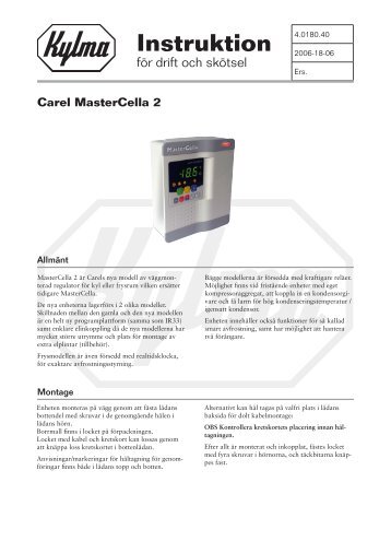 Mastercella 2 - BS Elcontrol