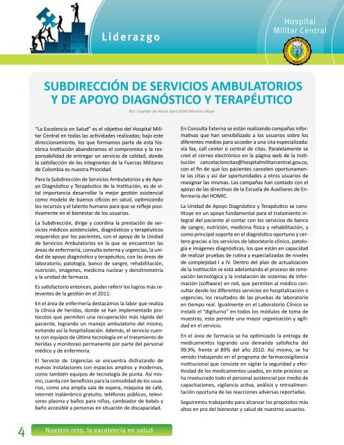 BOLETIN EXTERNO 4.pdf - Hospital Militar