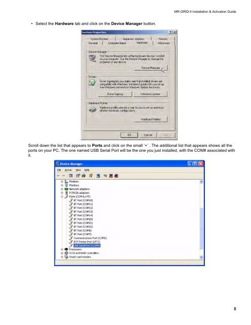 LT-2061 MR-GRID-II Installation Guide Rev0 112707 - Secutron