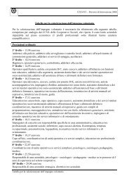 Tabella valorizzazione impegno volontario [Pdf - 29 KB] - Cesvot