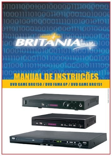 813 05 00_Rev2_ManualUnificado_DVD GAME ... - Britânia