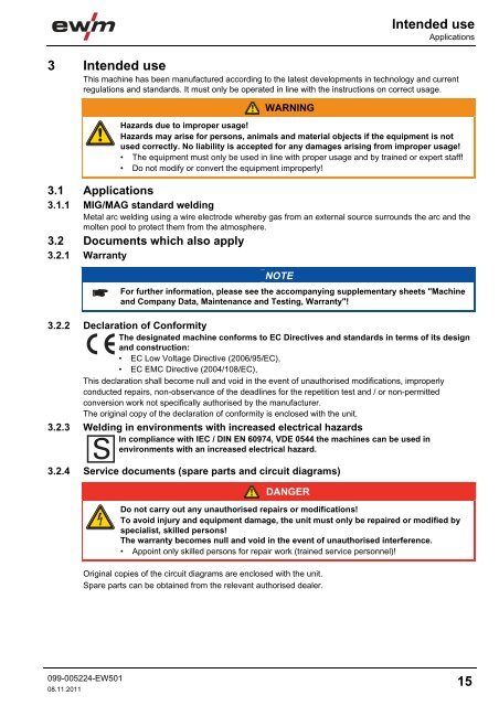 Wega 401 M2.40 FKW - EWM Hightec Welding GmbH