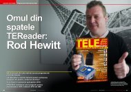 Rod Hewitt - TELE-satellite International Magazine