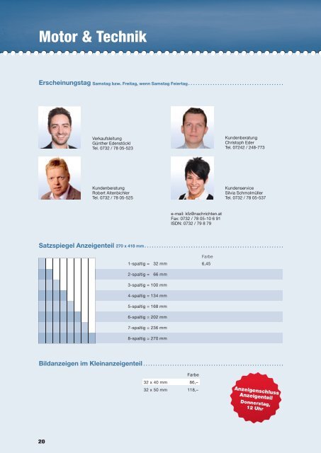 aktuellen Preisliste - Nachrichten.at