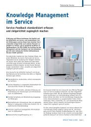 Knowledge Management im Service - Docware GmbH