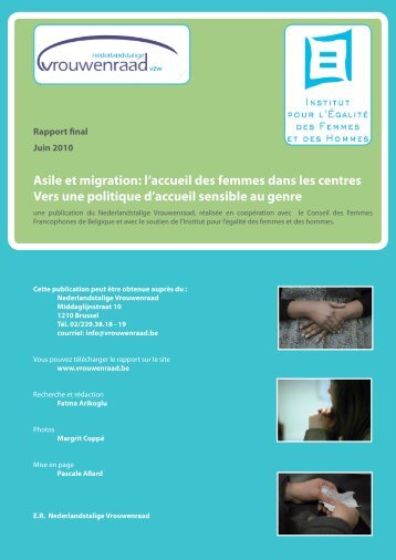 Asile et migration: l'accueil des femmes dans les centres Vers une ...