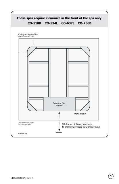 COLEMAN® SPAS PRE-DELIVERY GUIDE Portable Spas and ...