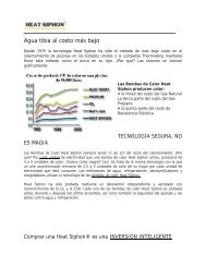 Heat Siphon- Eficiencia y calidad