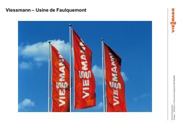 Viessmann – Usine de Faulquemont - DEinternational