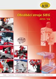Obráběcí stroje SIEG 2012 / 04 - ToBig