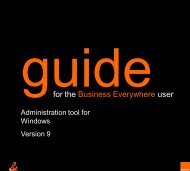 user guide for IT managers - Orange