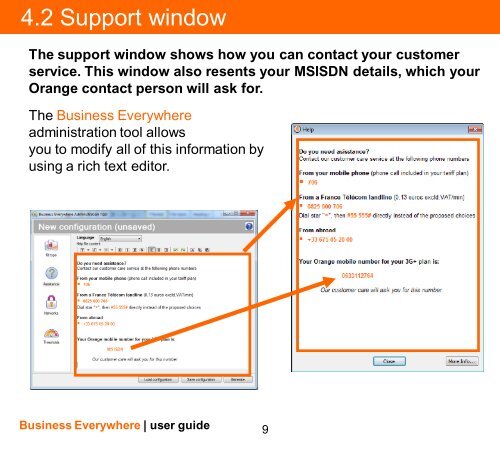 user guide for IT managers - Orange