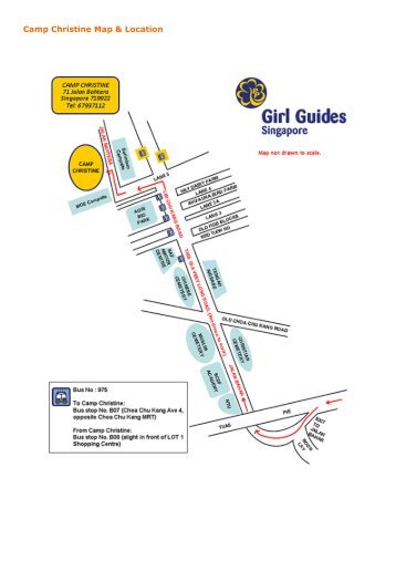 Directions to Camp Christine - Girl Guides Singapore