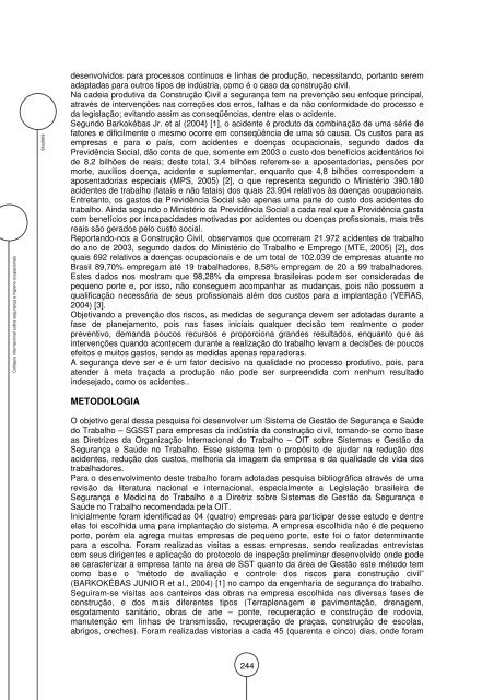 miolo sho2009_indices v8 - Departamento de ProduÃ§Ã£o e Sistemas ...