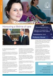 Community ConneCt - Northern Health
