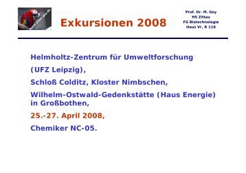 2008 - Herzlich Willkommen bei Prof.Manfred Gey in Zittau