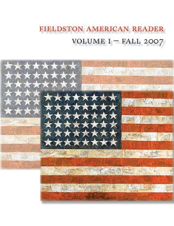 fieldston american reader volume i â fall 2007 - Ethical Culture ...