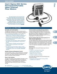 to Download the Sigma 950 Opti-Flo Brochure - Environmental Data ...