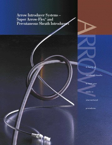 Super Arrow-FlexÂ® and Percutaneous Sheath Introducers - Mayo ...