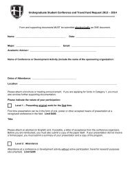 Student Research Request form