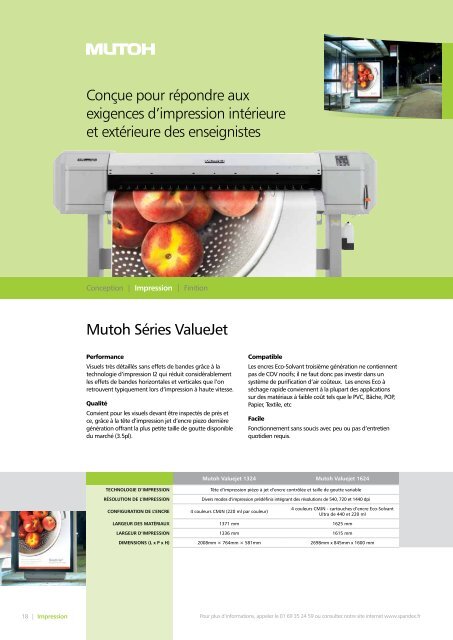 brochure Spandex spéciale équipements (PDF)