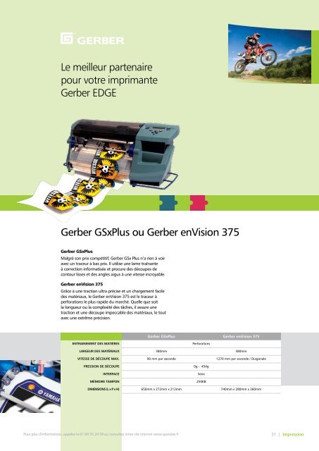 brochure Spandex spéciale équipements (PDF)