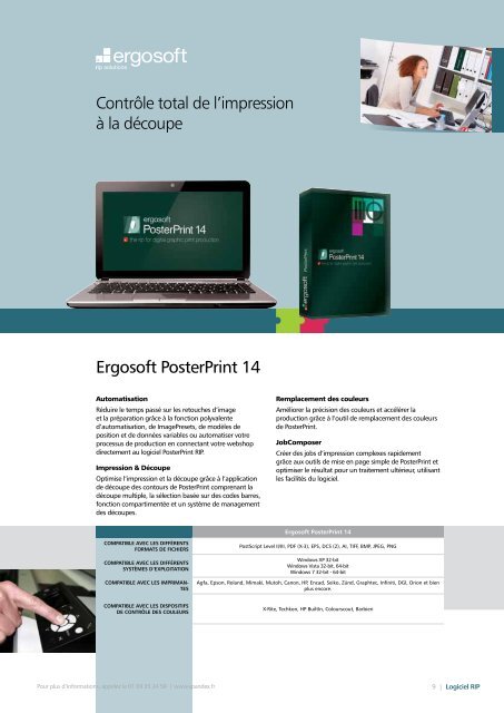 brochure Spandex spéciale équipements (PDF)