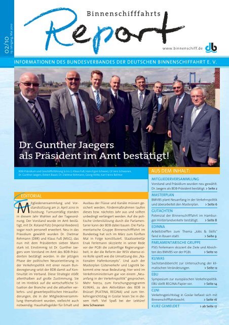 Dr. Gunther Jaegers als Präsident im Amt bestätigt!