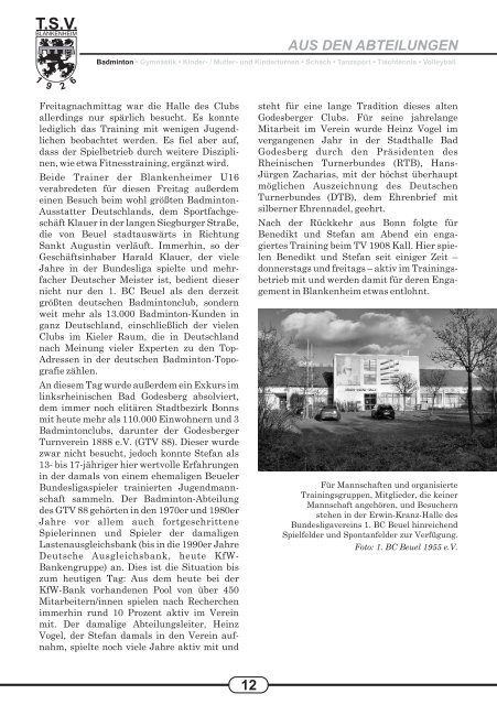 TSV-Aktuell â Ausgabe 3+4/2011 - BÃ¼rger Blog Blankenheim