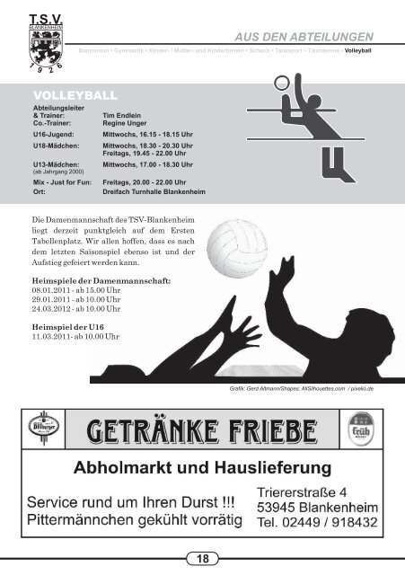 TSV-Aktuell â Ausgabe 3+4/2011 - BÃ¼rger Blog Blankenheim