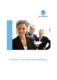 Fachfrau / Fachmann Kundendialog - Cablecom GmbH