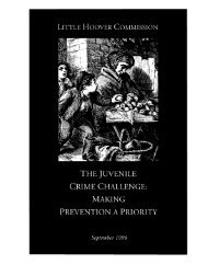 The Juvenile Crime Challenge: Making Prevention a Priority