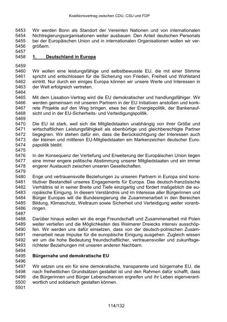 Gesamt-Entwurf Koalitionsvertrag